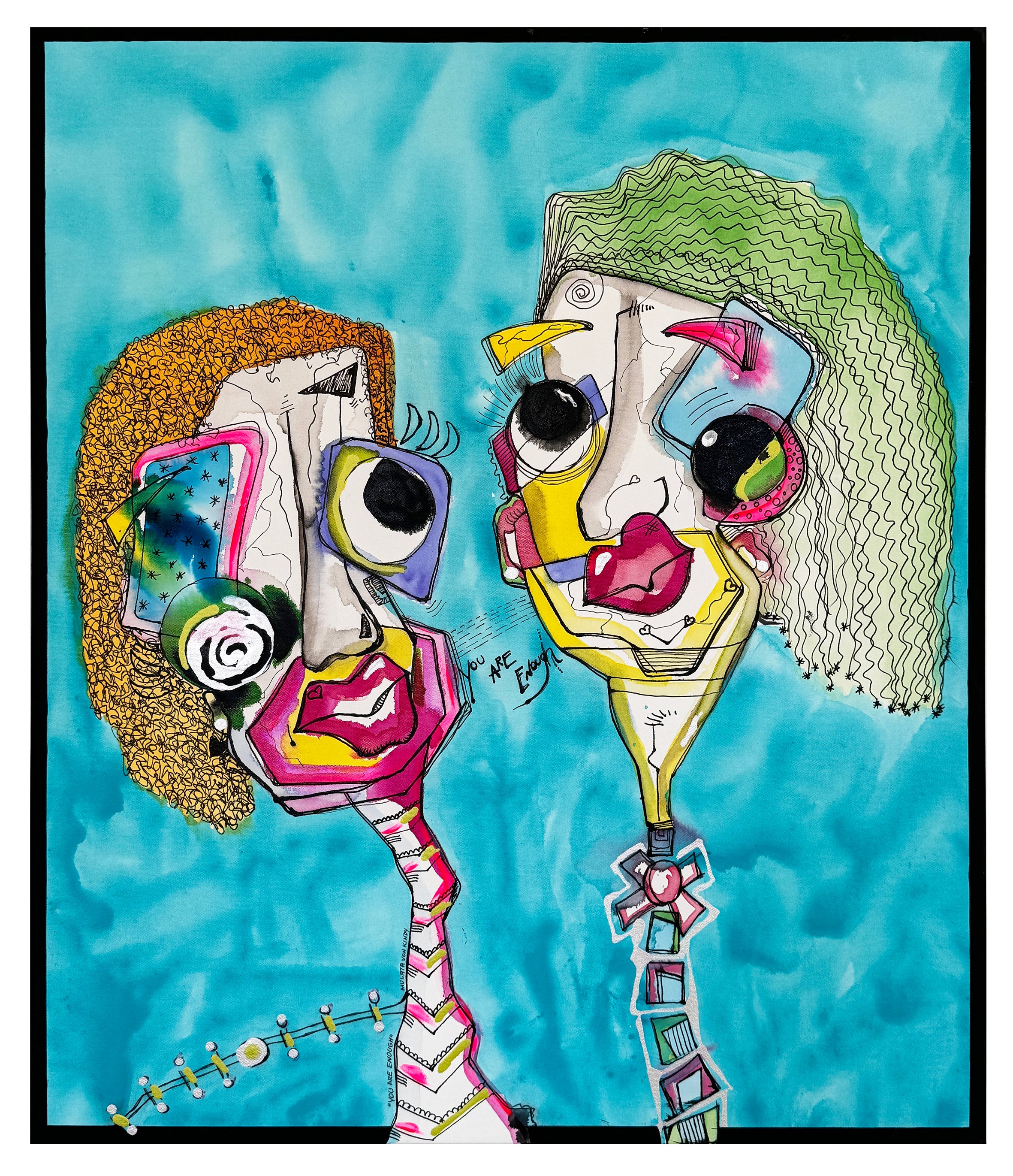 YOU ARE ENOUGH 8x10