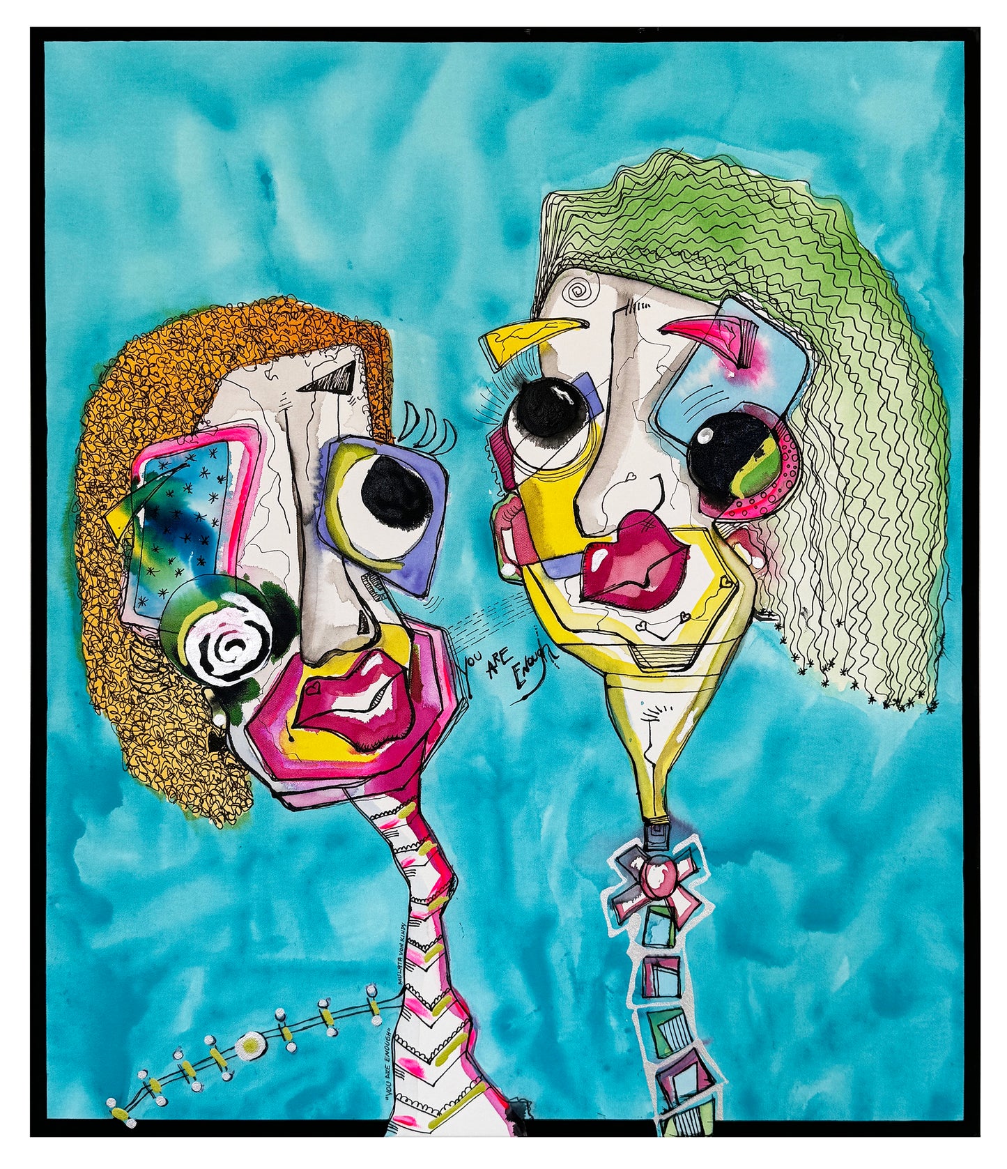 YOU ARE ENOUGH 8x10