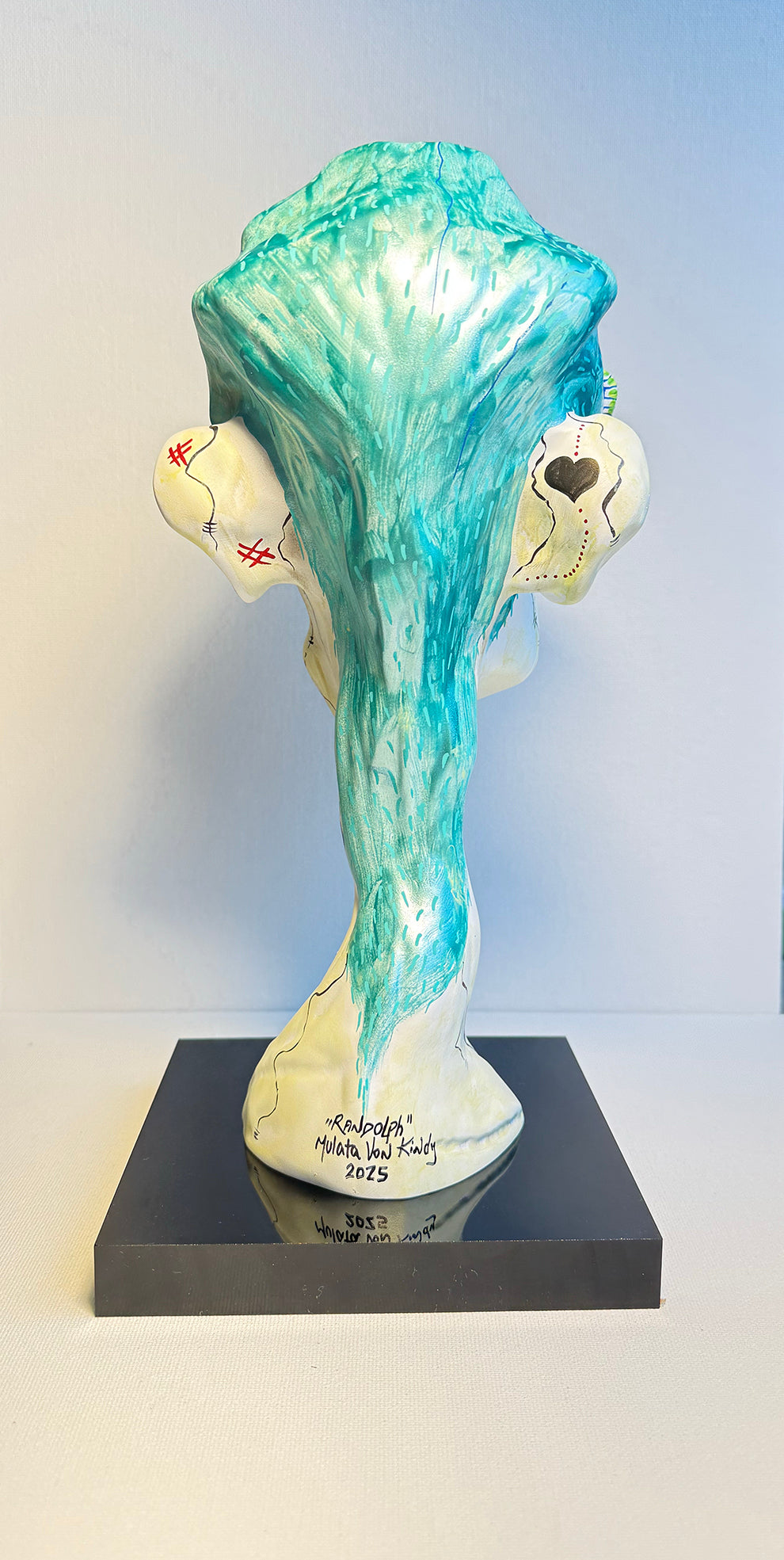 Randolph – Hand-Painted Resin Sculpture (One-of-a-Kind)