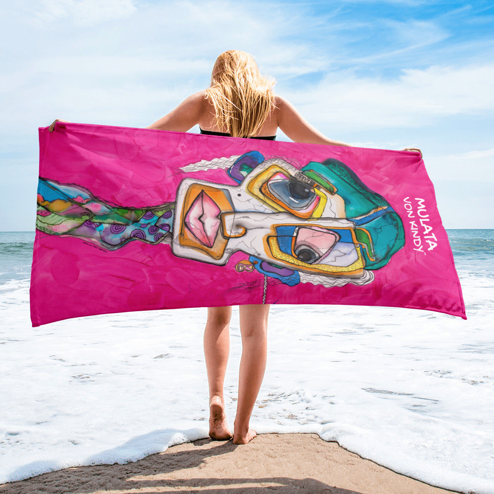 Mulata Von Kindy™ – Art Beach Towel